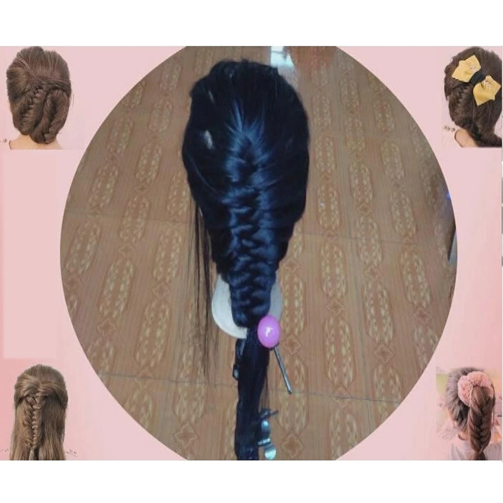 1 шт. Волос braiders Магия Легко кос для женщин волна волос обруч устройства деревьев Braider для элегантный