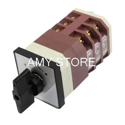 ВКЛ./ВЫКЛ./вкл. 3 позиционный мгновенный AC 380V 16A Cam Комбинированный переключатель