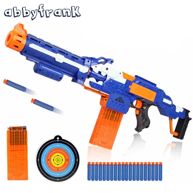 Abbyfrank Soft Bullet Paintball Toy Gun Sniper Rifle Gun & 20 Bullets 1