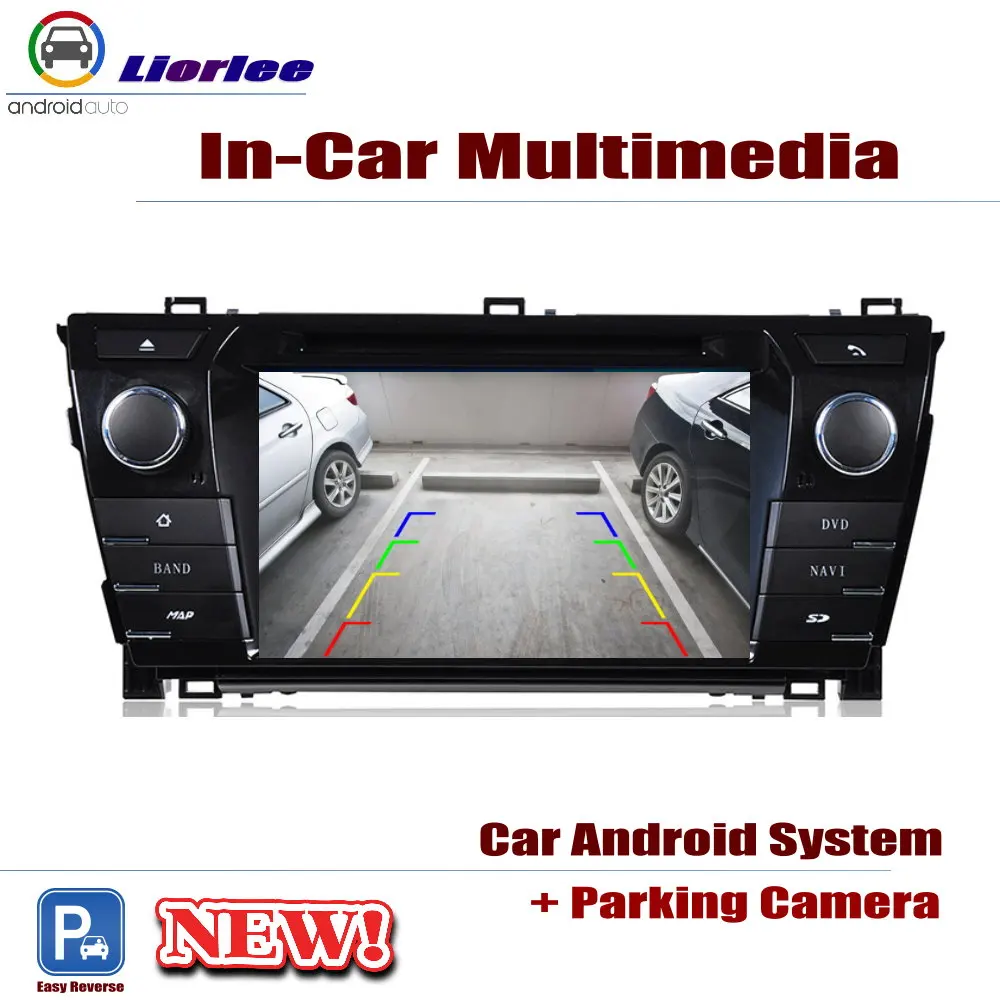 Excellent Car Android System RockChip PX5 1080P IPS LCD Screen For Toyota Corolla (E160) 2012~2019 DVD Player GPS Navigation 5