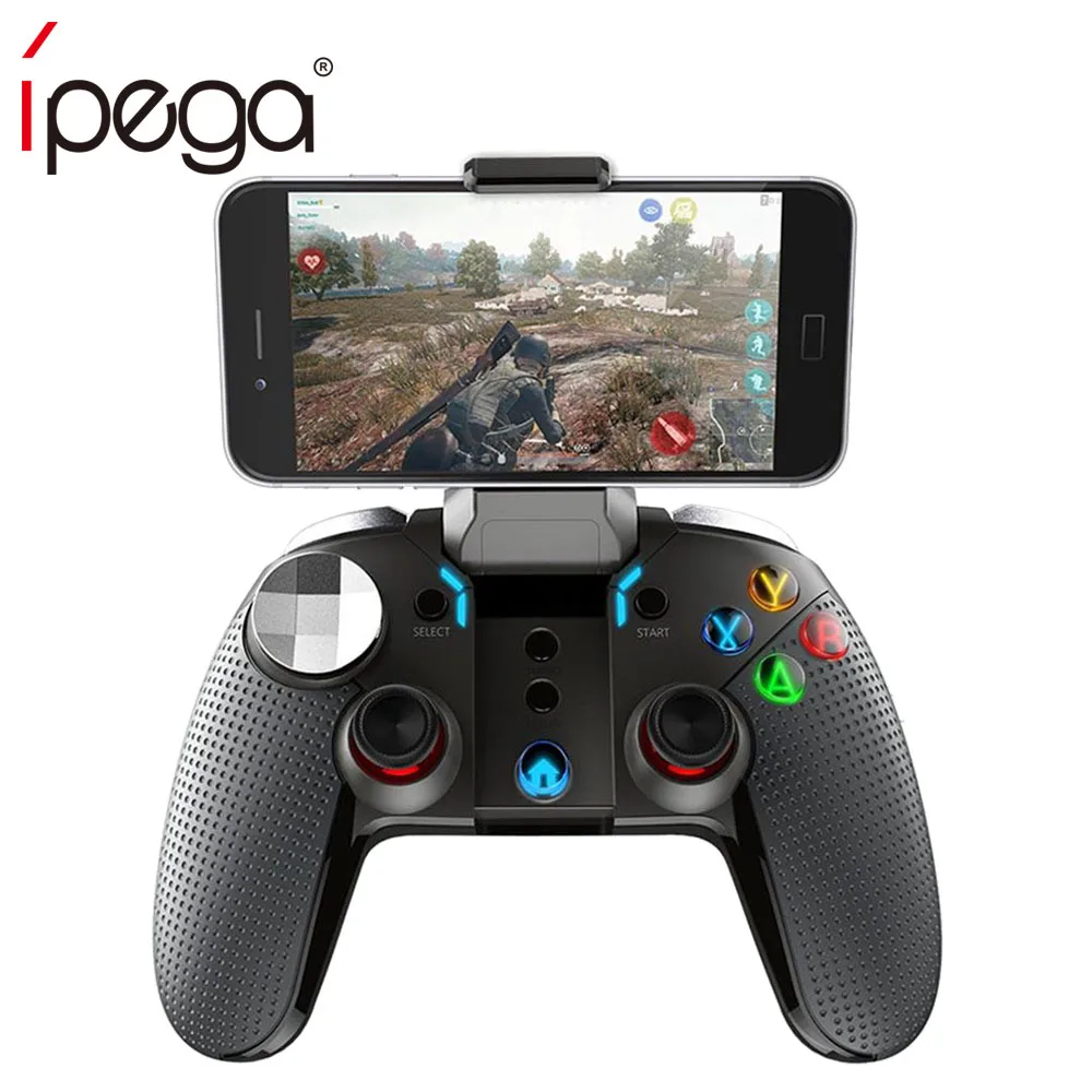 

Newsale Ipega PG-9099 Wolverine Bluetooth Gaming Controller Dual Motor Turbo Gamepad support 6.2' Smart Phone switch for Android