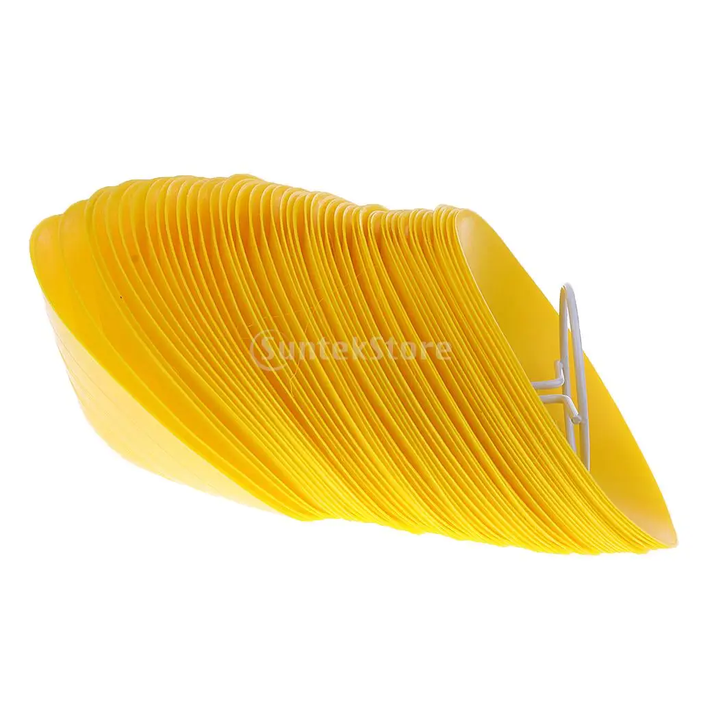  50 Pcs Multifunction SOCCER Pro Disc Cones / Football Boundary Marker, Agility Training Aids - 6 Colors Available 
