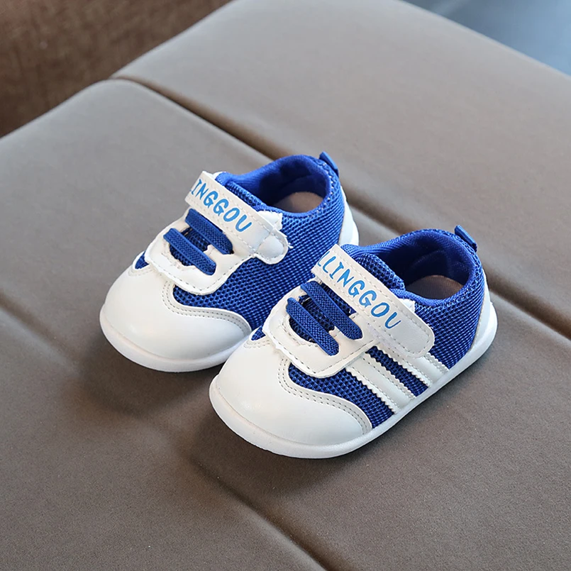 

XUNQICLS New Spring Toddler Kids First Walkers Casual Baby Shoes Infants Boys Girls Sneakers Shoes Breathable Prewalker