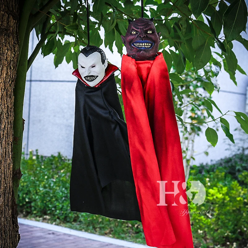 hd 2pcs halloween party hanging ghost haunted house escape horror halloween decorationschina