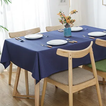 

LGOLOL New Jacquard Tablecloth Dining Table Proof D 'Water Thickening Table Cover for Hotel Restaurant House Kitchen Decoration