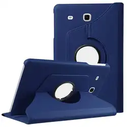 Tablet крышки Pu кожа для Samsung Galaxy Tab E 9,6 T560 T561 в сложенном виде флип чехол Подставка для Tab E 9,6 SM T560 T561 проснуться сна
