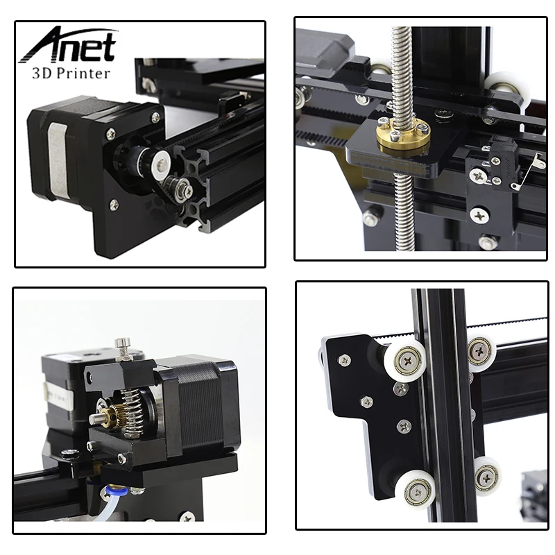 Легко собрать A2 & Anet A6 A8 A3S 3D принтер большой размер высокая точность Reprap i3 DIY