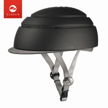 CLOSCA FUGA Folding Bicycle Helmet EPS+PC Ultralight Safe Road MTB Bike Helmet Women Men Portable City Leisure Cycling Equipment