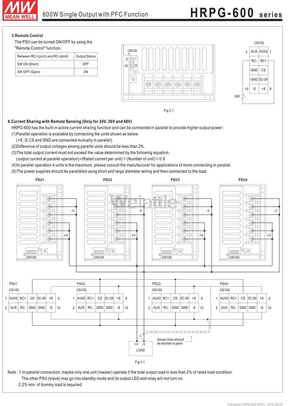 Средний проверенный HRPG-600-24 24 В 27А meanwell HRPG-600 24 В 648 Вт Один выход с PFC Функция питания