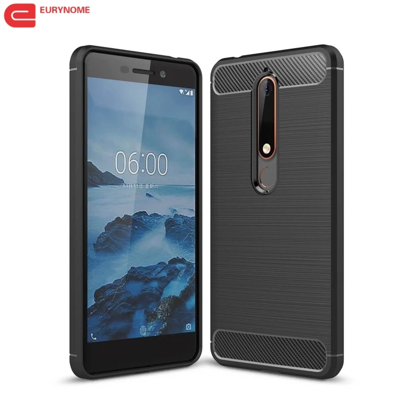 

Case For Nokia 6.1 Plus 2018 Case Silicone Protection Armor Bumper Shockproof Matted Case For Nokia 6 2018 Cover for Nokia X6