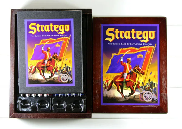 

High Quality US land war chess stratego wooden box hardcover table games