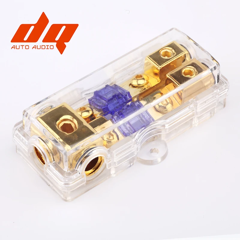 

Two Way Auto Car Fuse Box Holder with Cover High Quality Vehicle Fuse Block 3 Inlets 2 Outlets