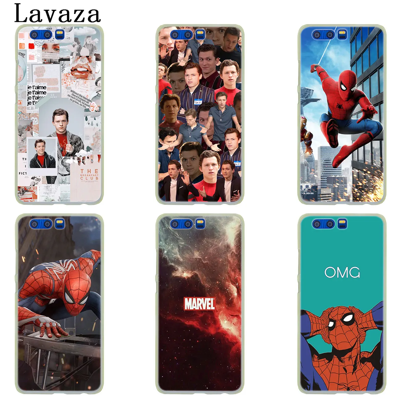 Lavaza комиксов Marvel Человека паука и чехол с логотипом для huawei Y9 Y7 Y6 Prime 2019 2018 Honor 20 8C 8X8