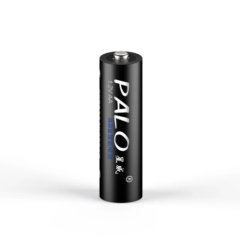 PALO низкая цена 2 шт AA батареи 1 V 2a 2500mAh Ni MH предварительно Заряженная