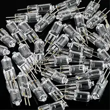 TSLEEN 10/20/40PCS Super Helle G4 Halogen Glühbirne 20W Halogen G4 DC12V 2800K warm Weiß Innen Klar JC Art Halogen G4 Lampe