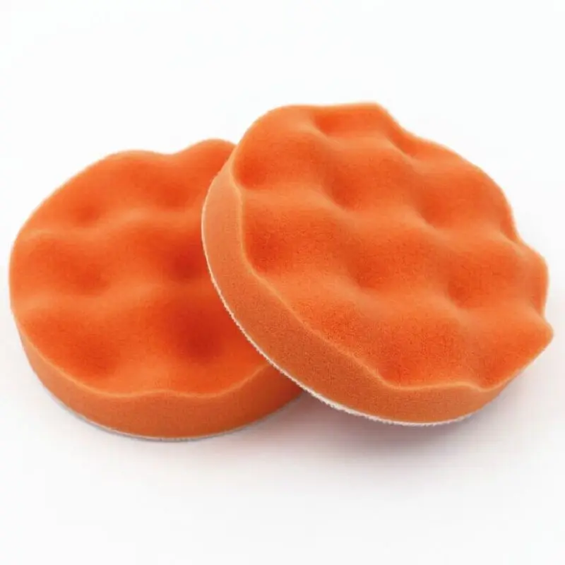 125mm Flocking Sponge Wheel Wave Polishing Buffing Wheel Angle Grinder