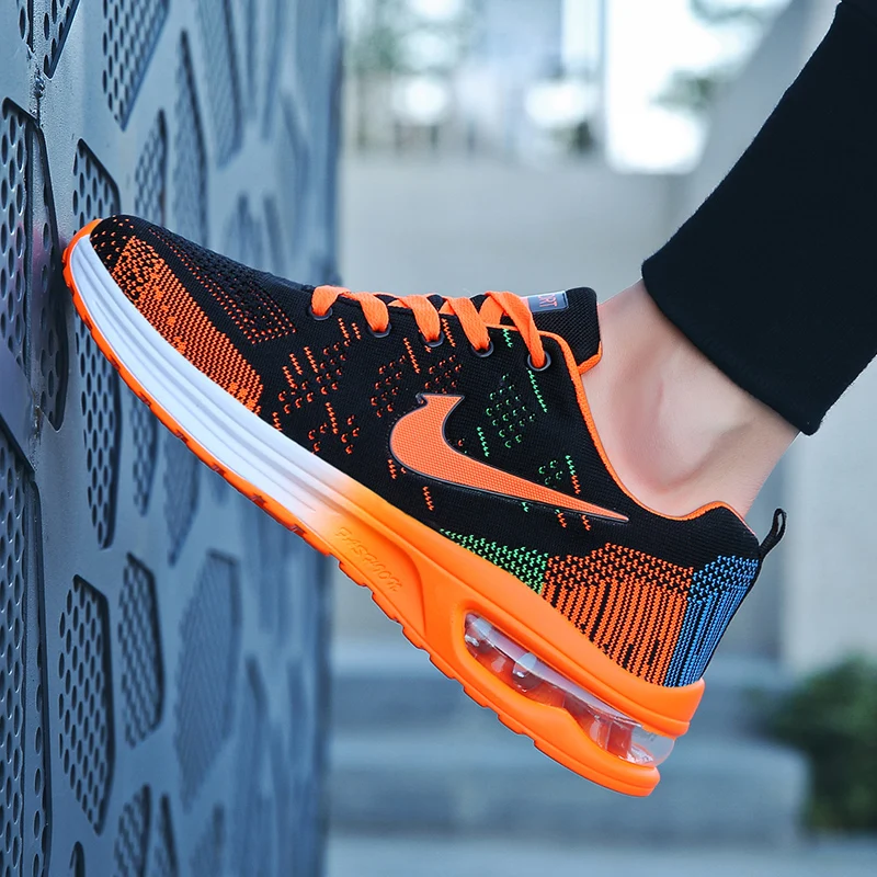 

2019 Hot Platform Sneakers Men Casual Shoes Breathable Male Flat Sneakers Air Cushion Leisure Shoes Trainers Zapatos De Hombre