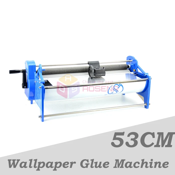 53cm Wallpaper Glue Coating Machine Coater Cementing Gumming Starching Wallpaper  Paste Glueing Machine Manual - Tool Parts - AliExpress