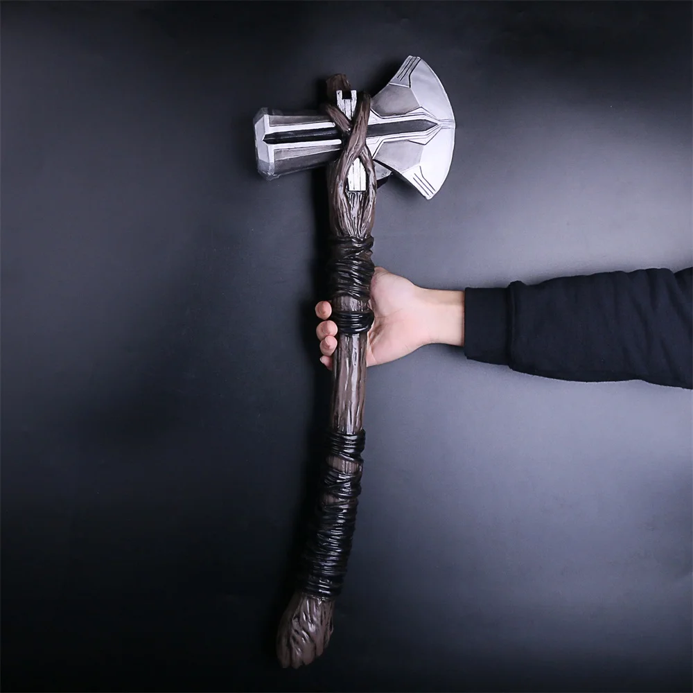 2018 Avengers 3 Infinity War Thor Stormbreaker Axe Cosplay Thor New Handmade Axe (7)