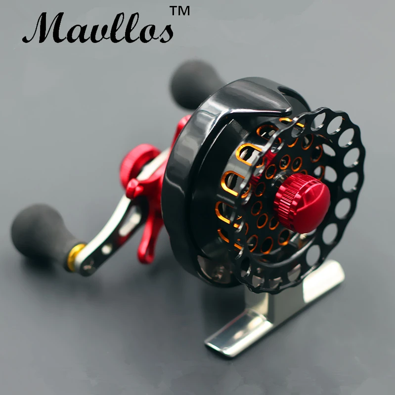 

Mavllos Metal Spool 6+1BB Saltwater Raft Fly Fishing Reel Left Right Hand Bait Casting Trolling Reel Saltwater