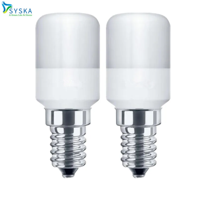 2pcs E14 Mini LED Lamp Refrigerator Bulb 220V 110V Light 2W Lamparas AC