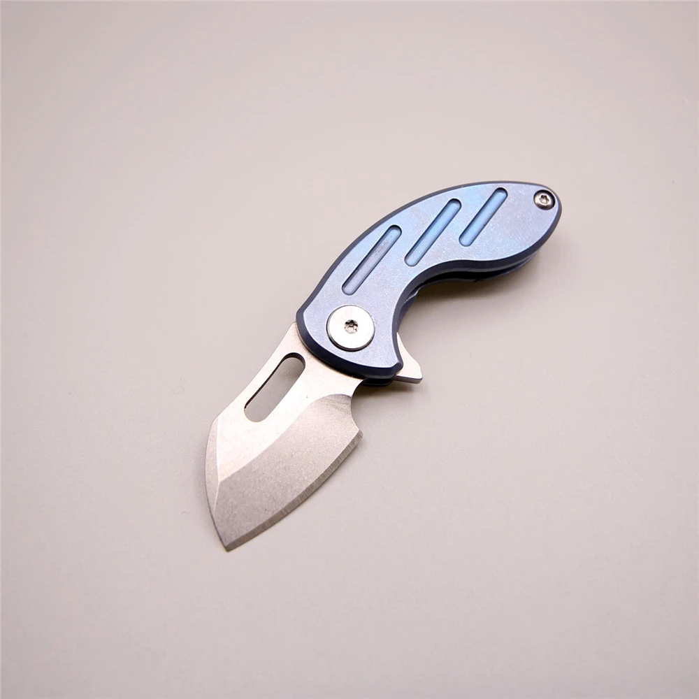2018 Новый mantis 9 см нож маленький edc карманный складной s35vn сталь tc4 титановые ножи