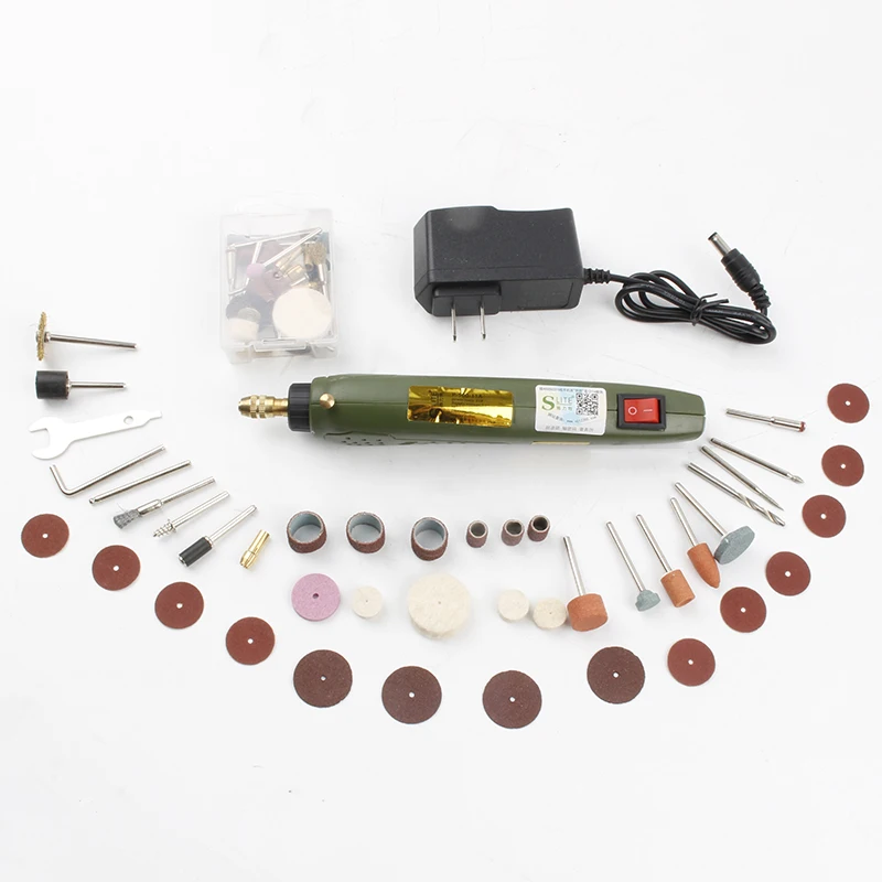 

P-500-11A 3.6V Lithium electricity Rechargeable Engraving Pen Micro Grinder Mini drill wireless Electric grinding DIY tool