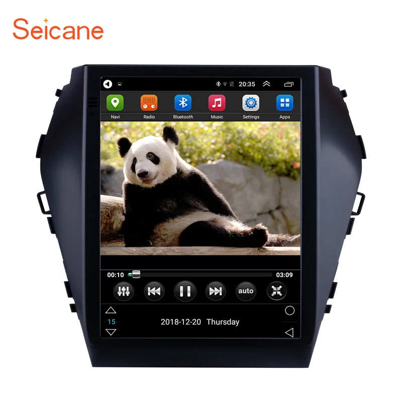 Автомагнитола Seicane 9 7 дюйма Android 6 0 Wi-Fi Bluetooth мультимедийный плеер GPS-навигация для