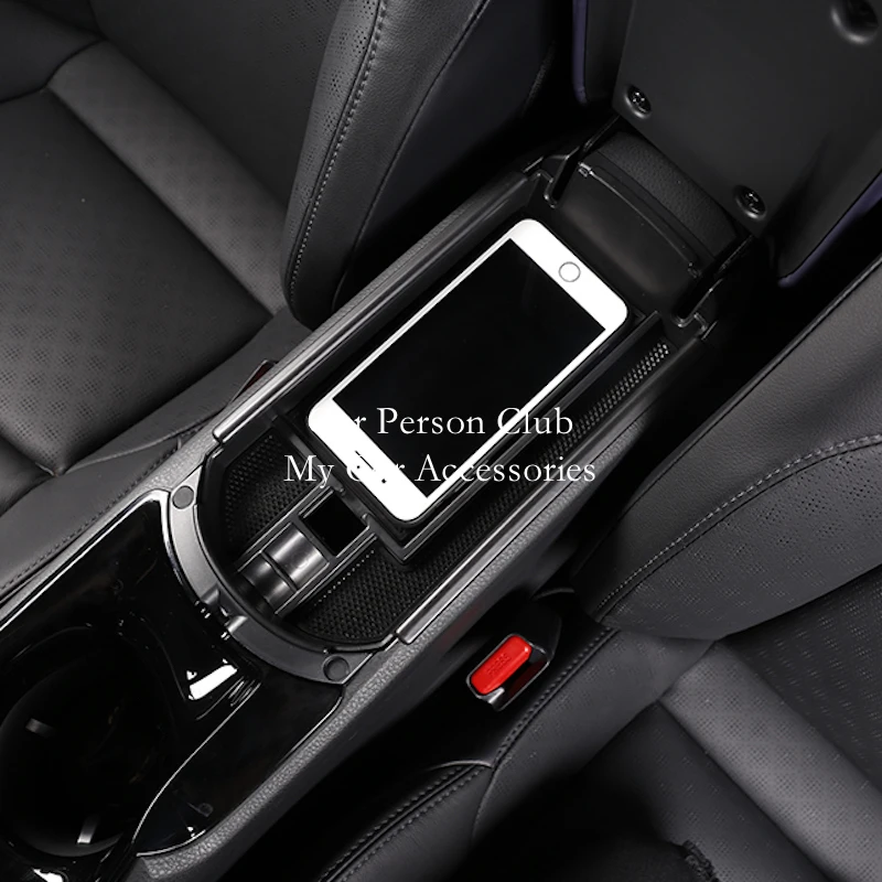 

For Toyota C-HR CHR C HR 2017 2018 Plastic Central Armrest Box Storage Container Box Interior Tidying Styling Car Accessories