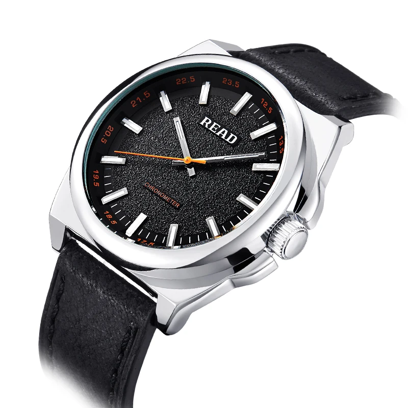 

READ Brand New Top Brand Luxury Men's Watches Quartz watch Men Luminous Waterproof sports leather strap Relogio Masculino 2061
