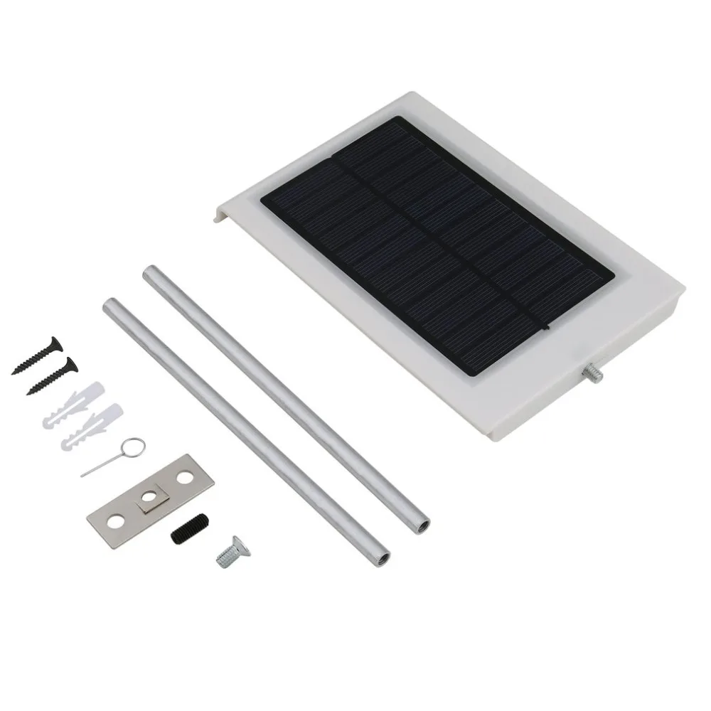 

Brand new high quality18 LED Ultra-thin Waterproof Solar Sensor Wall Street Light Outdoor Lamp garden light garden decoration