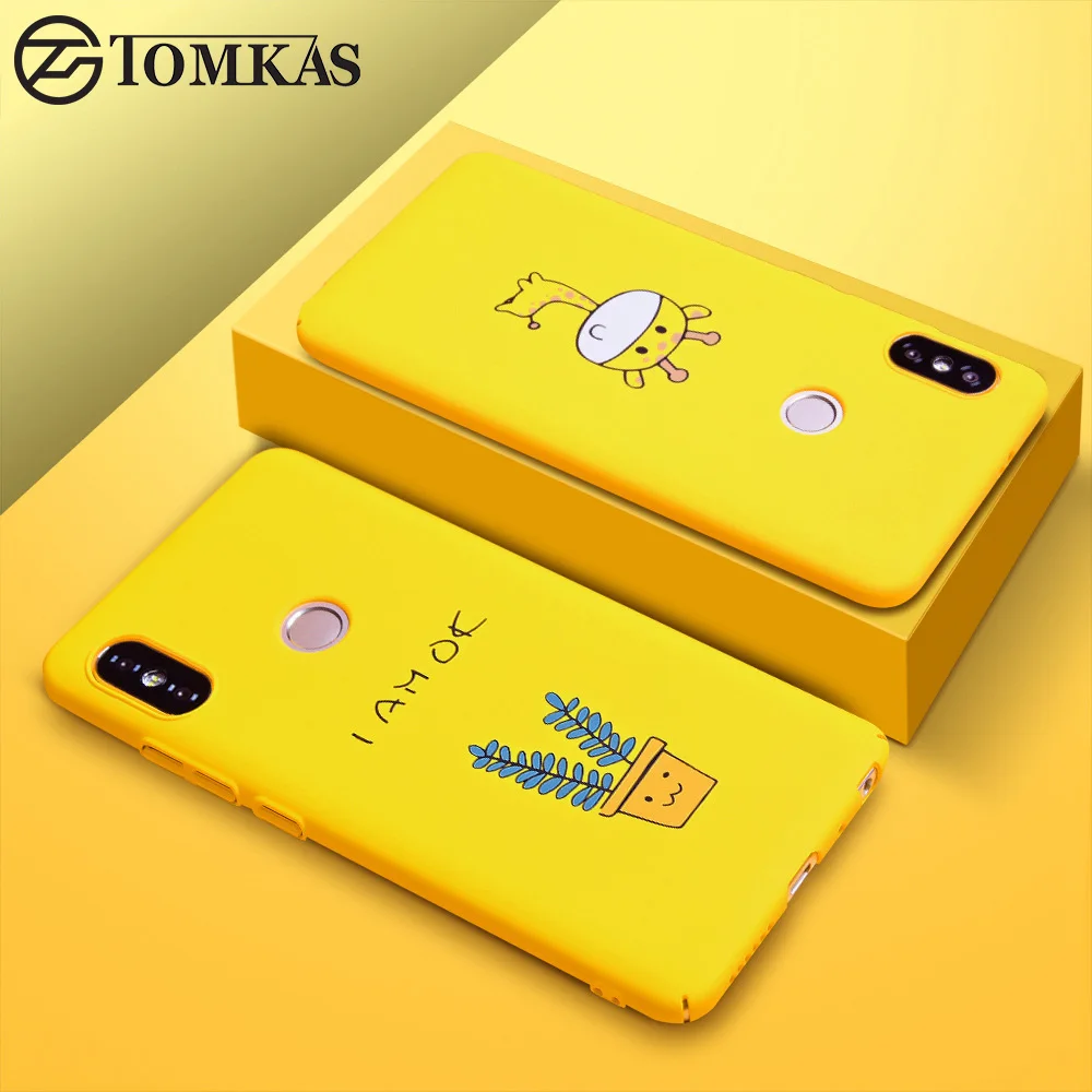 Чехол TOMKAS для Xiaomi Redmi Note 5 с рисунком животных 5A 5Pro Plus чехол ПК |