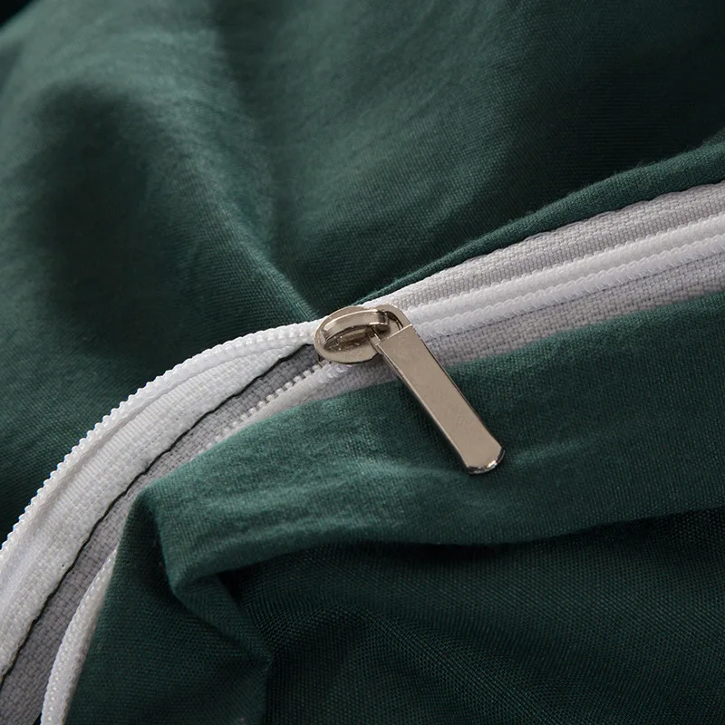 LOVINSUNSHINE одеяло набор King size сплошной цвет постельное белье зеленый пододеяльник AB#108