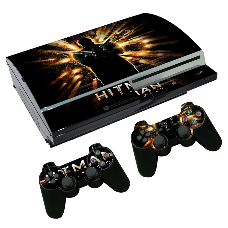 Пленка Hitman Наклейка для PS3 Fat PlayStation 3 консоль и контроллеры Skins виниловая