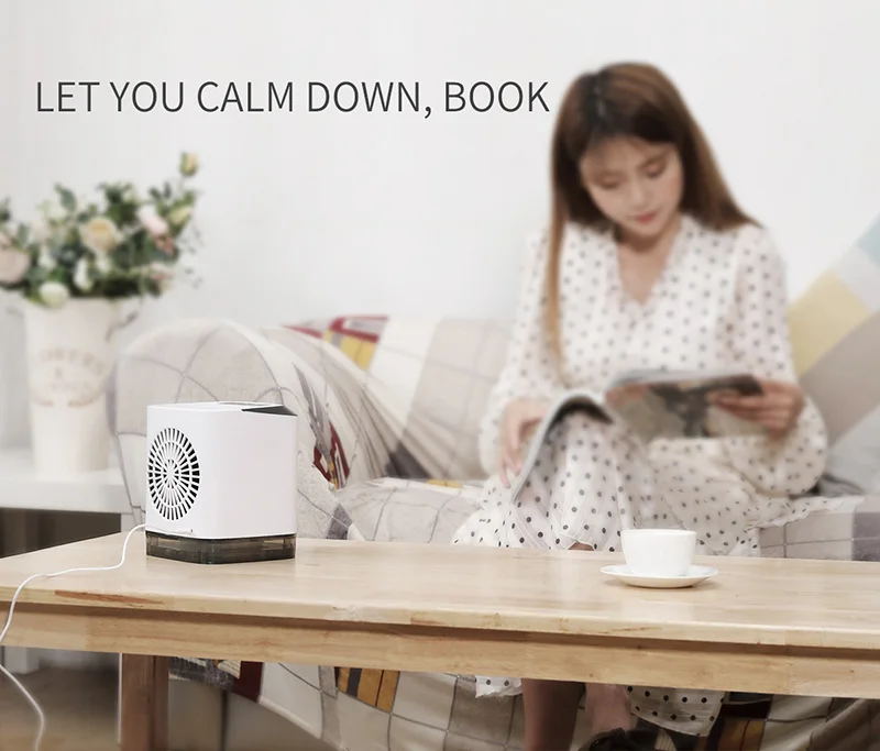 umidificador purificador com área de trabalho remoto