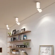 Светодиодный прожектор для поверхностного монтажа focos 5 W 7 W встраиваемые тёплого/день/чистый белый 110 V-240, острые носы, клуб лампа для хранения,, 2 шт