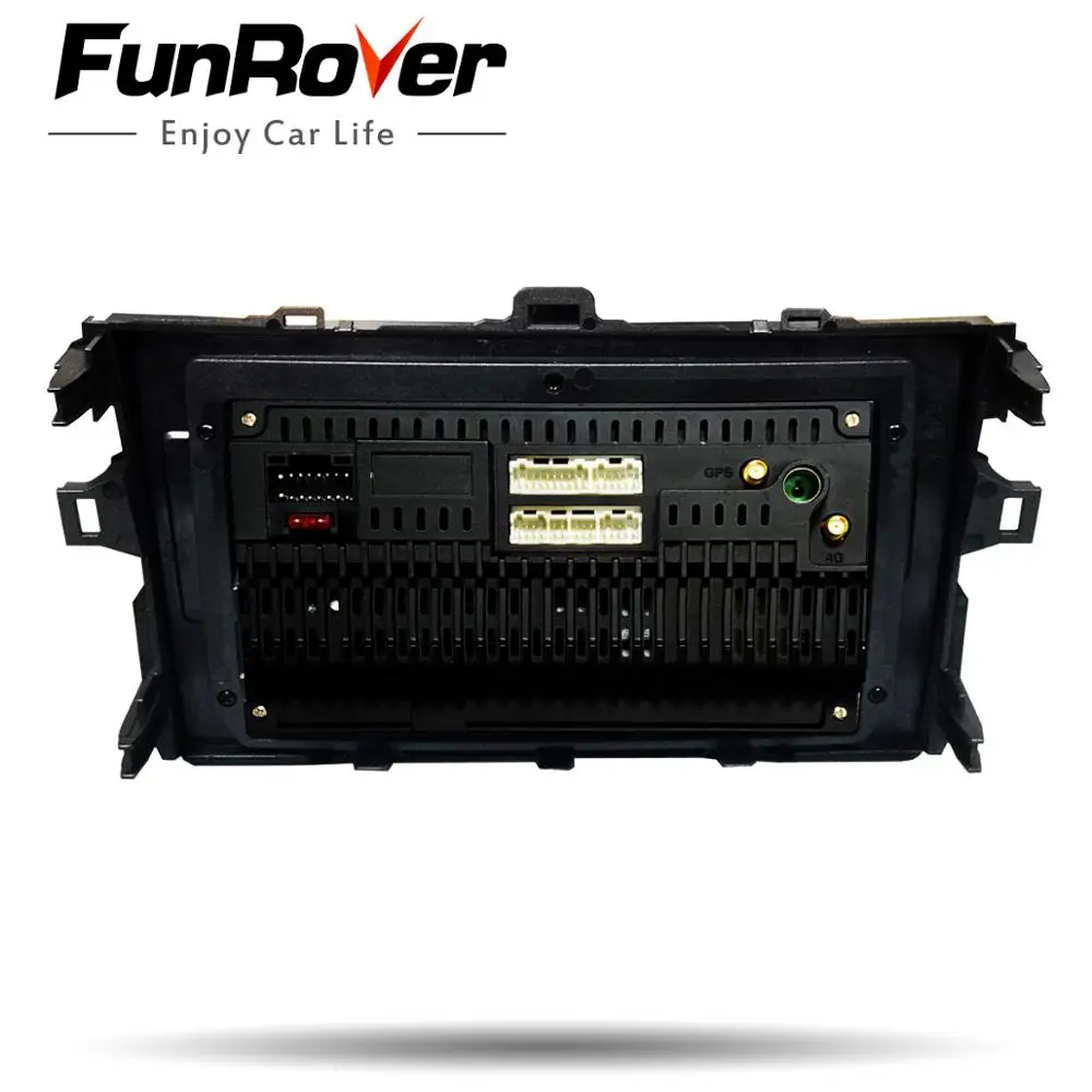 Cheap FUNROVER android 9.0 2.5D+IPS car dvd multimedia player For Toyota Corolla E140/150 2006-2013 radio gps navigation system navi 5