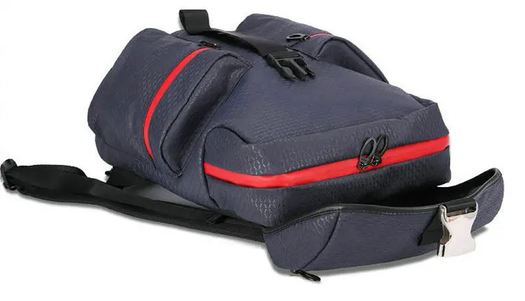 YINUO рюкзак для мужчин 2019 зарядка через usb 14 дюймов рюкзак для ноутбука покрытие из водонепроницаемой искуственной кожи задняя