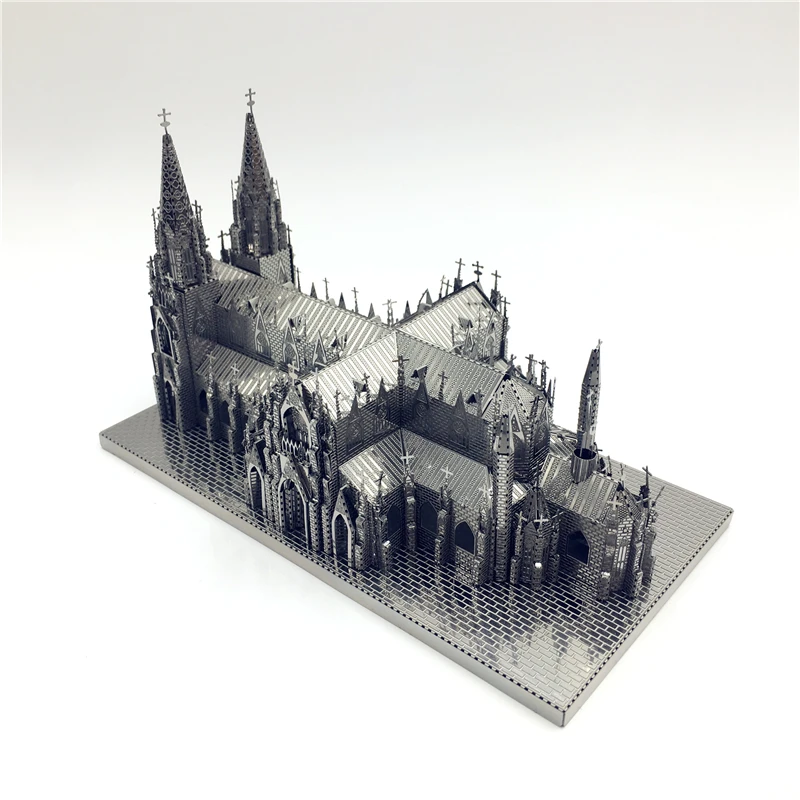 Модель MMZ Nanyuan 3D пазл металлическая модель в сборе собора Святого Патрика наборы