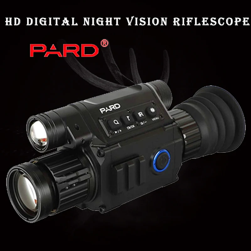 

ZIYOUHU Infrared Digital Night Vision Sight Monocular Hunting Riflescope with Camera NV008 Model Day Night Sight Mount on Rifle