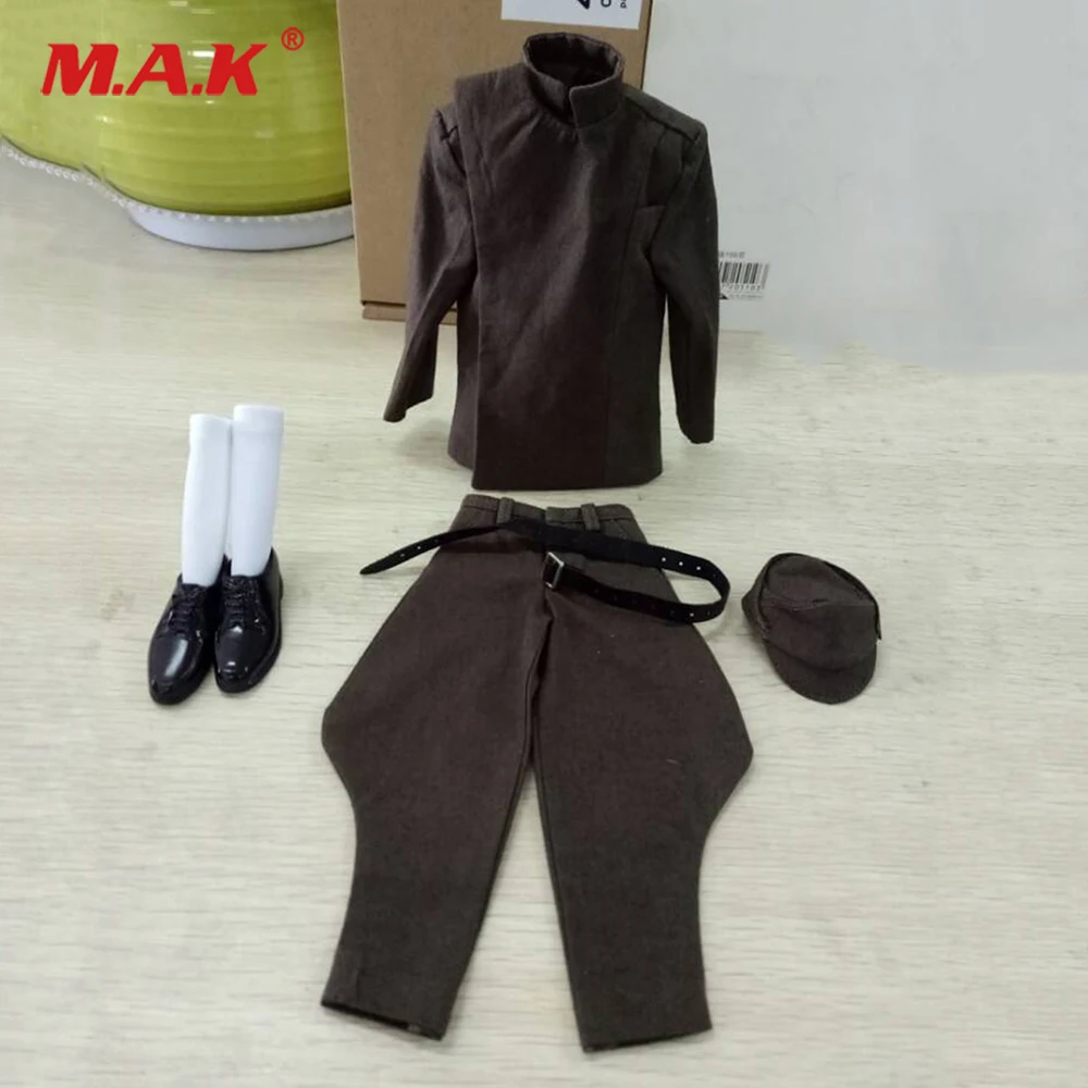 

1/6 Scale Star Wars Imperial Officer Uniform Cloth Suit For 12" Action Figure Male Nude Body Model Toys