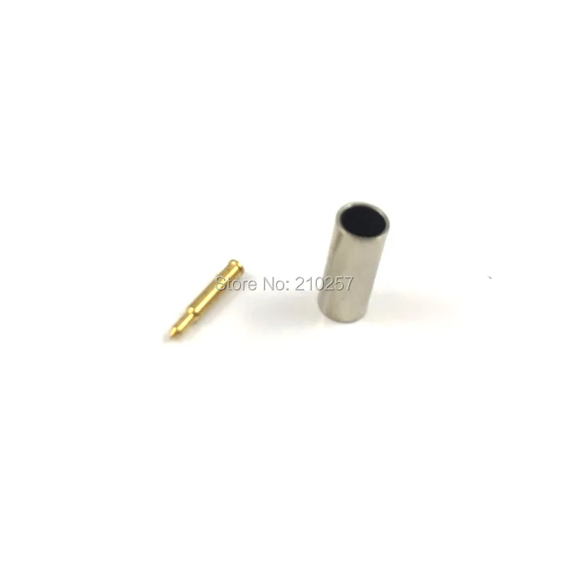 무료 배송 100pcs RF SMA 남성 압착 스트레이트 햄 라디오 커넥터 케이블 Rg174 Rg316