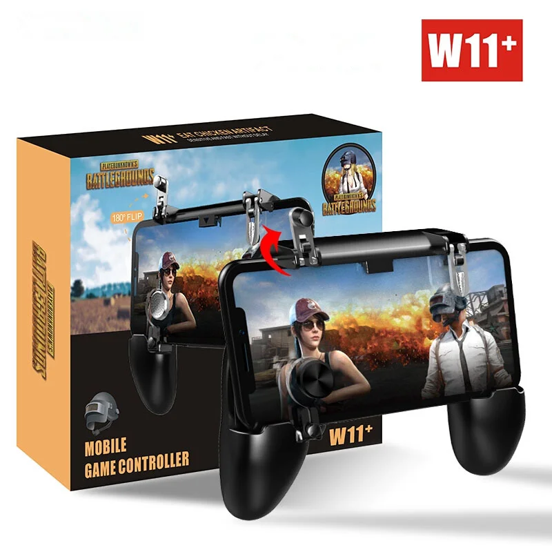 

Gamepad Joystick Pubg Joypad + Auxiliary Quick Button Fire Shooter Buttons Pubg Controller Metal Gamepad Portable Free setting