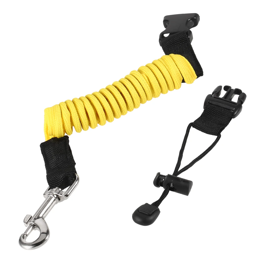 Elastic Paddle Leash Kayak Canoe Safety Fishing Rod Safety Paddle Leash