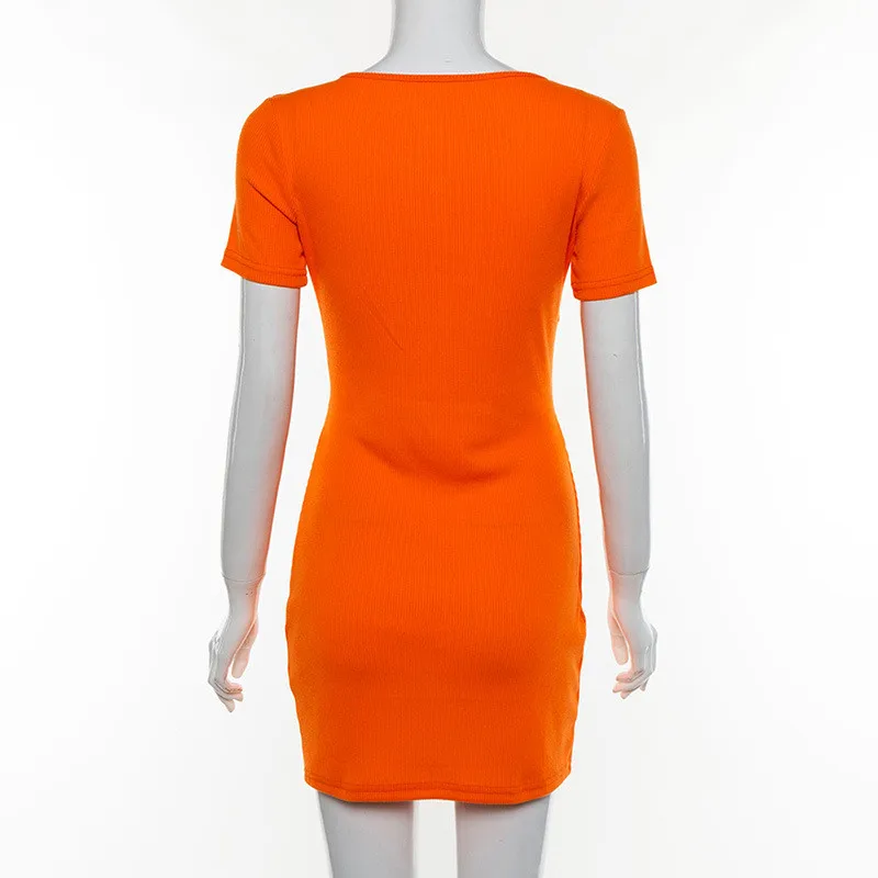 neon ribber bodycon dress20