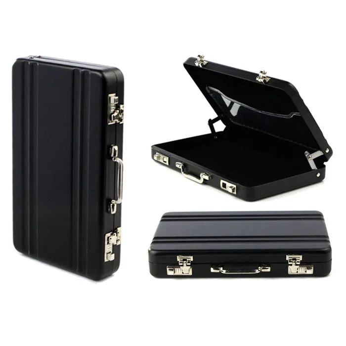 

Masion Fabre New Metal Mini Suitcase Business Bank Card Name Card Holder Case Box Dropshipping Z0318