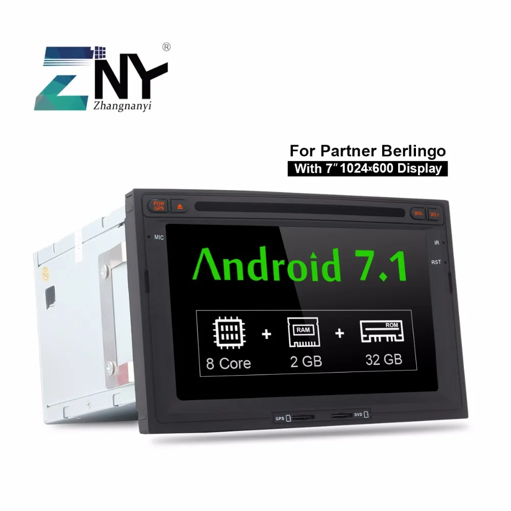 

7" IPS Android 9 CarPlay Autoradio For Peugeot 3008 5008 DVD Player WiFi Bluetooth GPS Navigation Audio Video Multimedia System