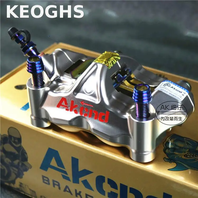 Keoghs Akcnd Gp4 Rx de la motocicleta pinza de Freno de carreras Radial Kit de pinza Gp4-rx Pinzas Freno Radiales 100mm
