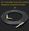 KGR  6 Meters/ 20 Feet Electric Guitar Cable Bass Musical Instrument Cable Cord 1/4 Inch Straight to Right Angle Plug ► Photo 2/6