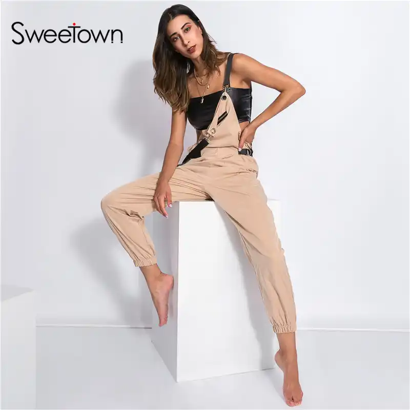 khaki green jumpsuit